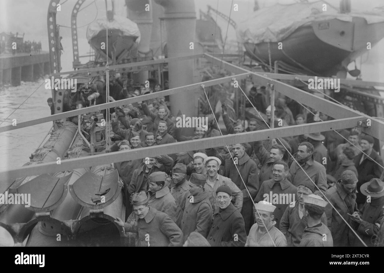 Auf UPSHUR, zwischen 1915 und 1920. Stockfoto