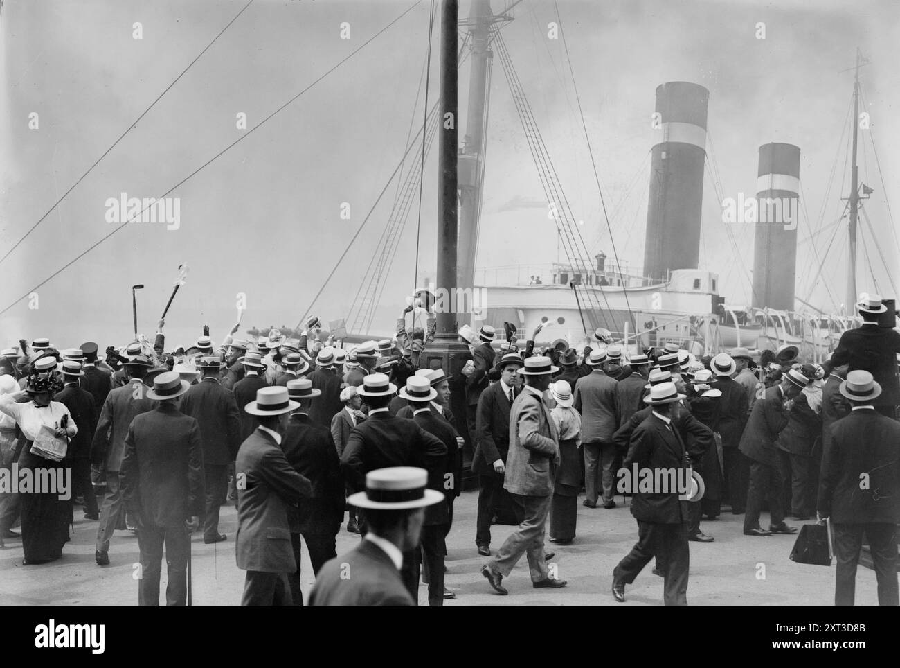 ST. PAUL segelt zwischen 1910 und 1915. Stockfoto