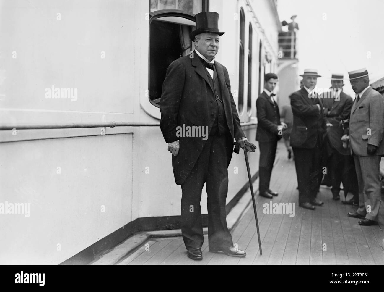 Viscount Haldane, 1913. Zeigt Richard Burdon Sanderson Haldane, 1. Viscount Haldane (1856–1928). Stockfoto