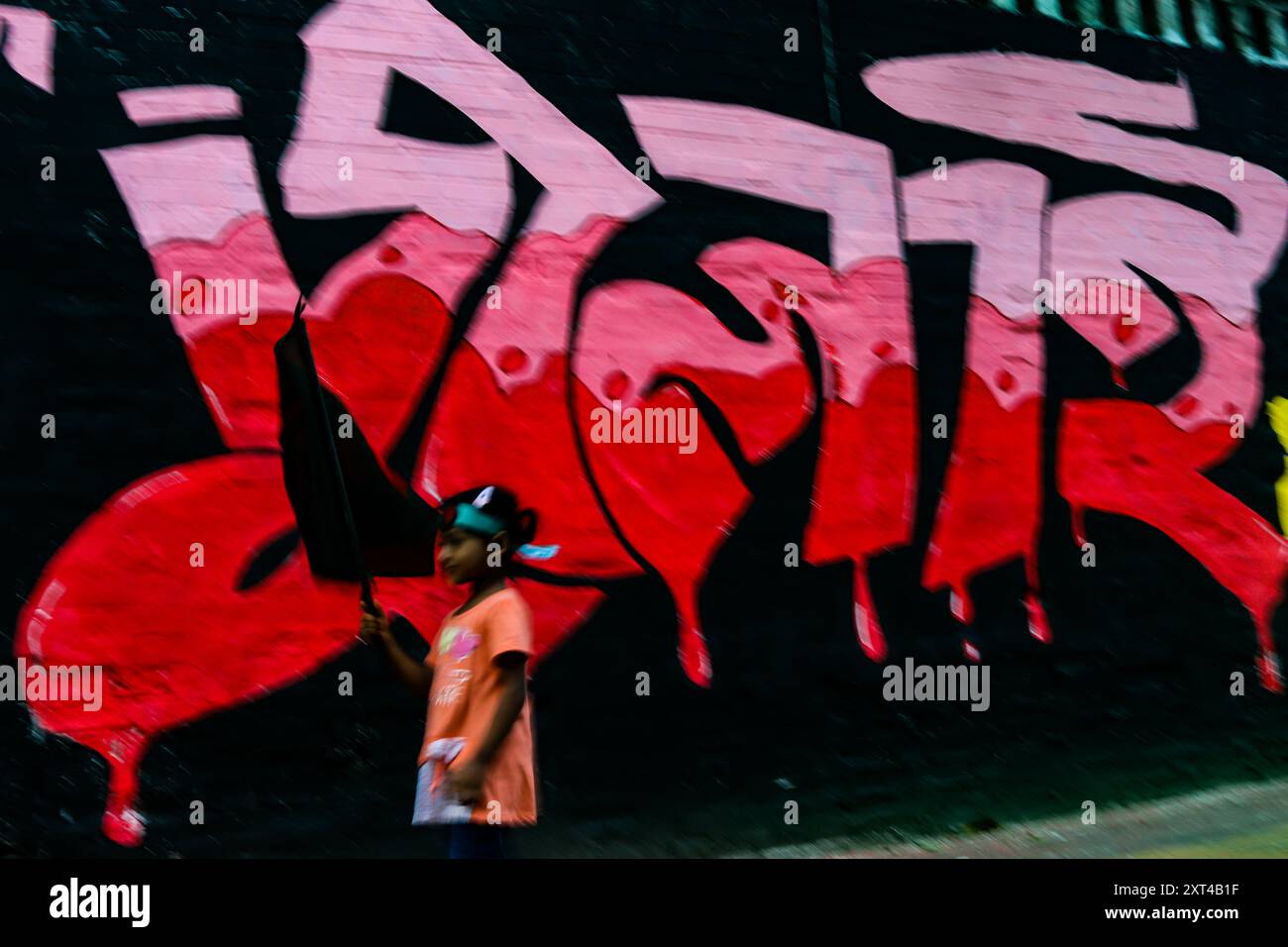 Protest by Art, Bild aufgenommen am 10. August 2024 Stockfoto