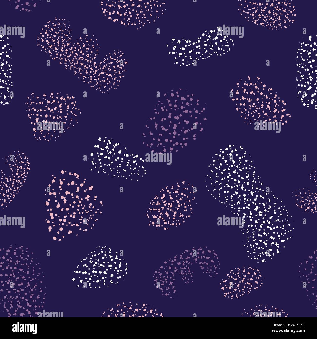 Abstrakte Formen in nahtlosem Terrazzo-Muster im minimalistischen Stil.Süß weich Kunst endlose Hintergrund modisch für Schreibwaren, Plakate, To-do-Listen Stock Vektor