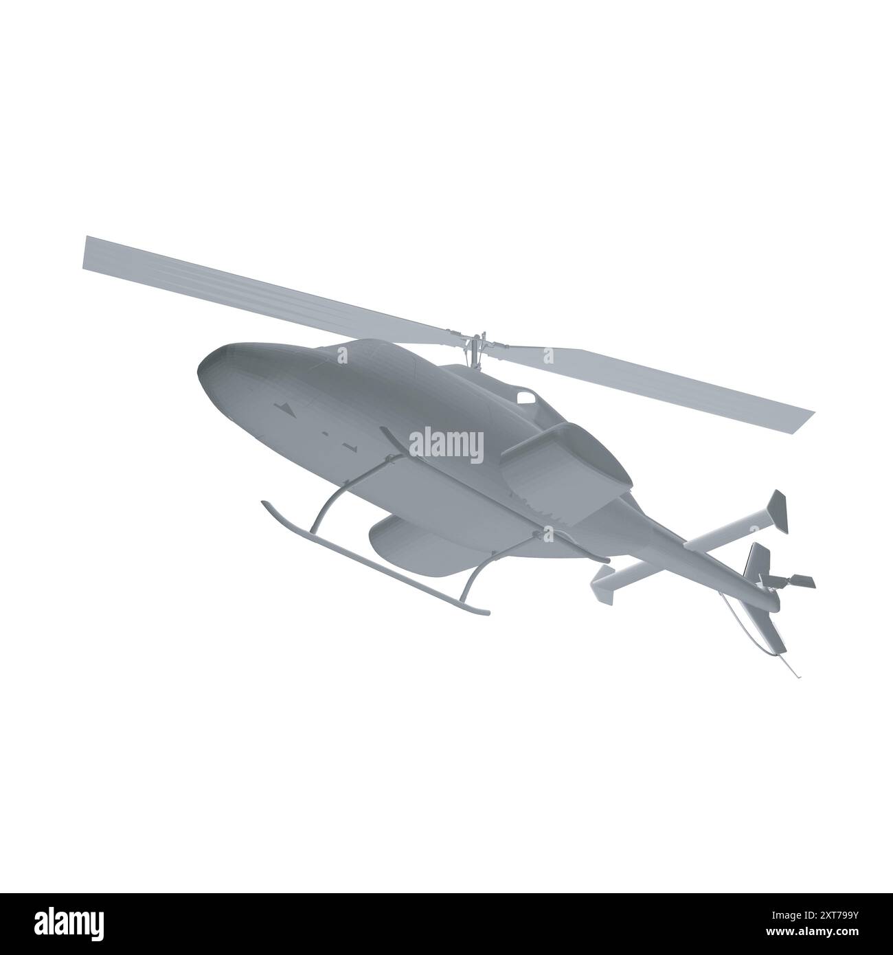 Hubschrauber detailliert polygonal. Vektor auf weißem Hintergrund isoliert. Ausmalseite für den Militärhubschrauber für Erwachsene. Hubschrauber und Flugzeuge. Vektoril Stock Vektor