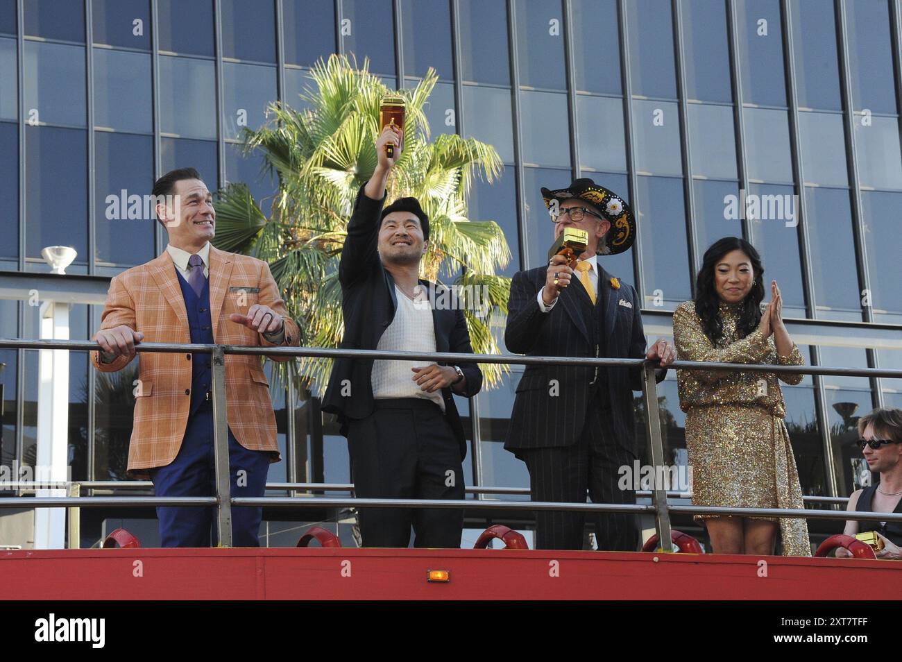 CA. 13. August 2024. John Cena, Simu Liu, Paul Feig, Awkwafina bei der Ankunft für DEN JACKPOT! Premiere, TCL Chinese Theatre, Los Angeles, CA, 13. August, 2024. Quelle: Elizabeth Goodenough/Everett Collection/Alamy Live News Stockfoto