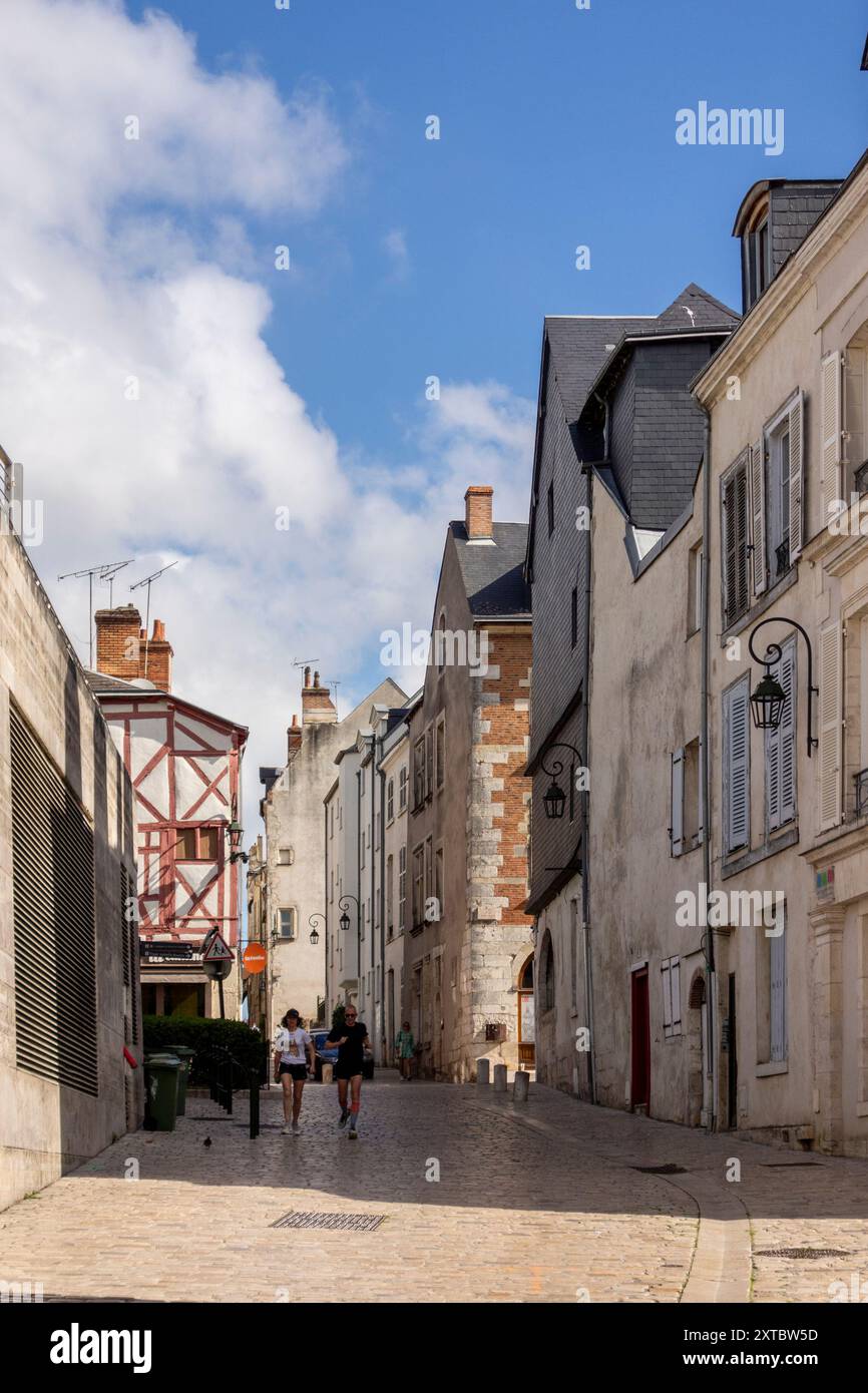 Alte Gebäude, Orleans, Centre Val de Loire, Frankreich, Europa Stockfoto