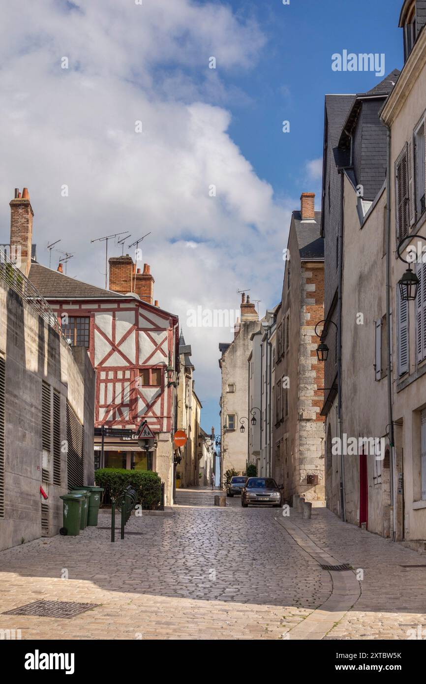 Alte Gebäude, Orleans, Centre Val de Loire, Frankreich, Europa Stockfoto