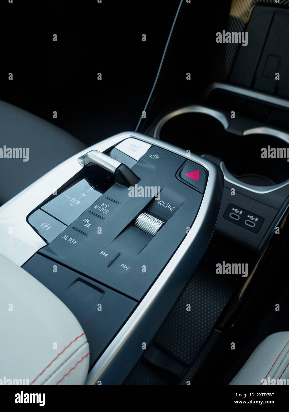 Hongkong, China 28. Juni 2024: BMW iX2 EV 2024 Dashboard 28. Juni 2024 in Hongkong. Stockfoto