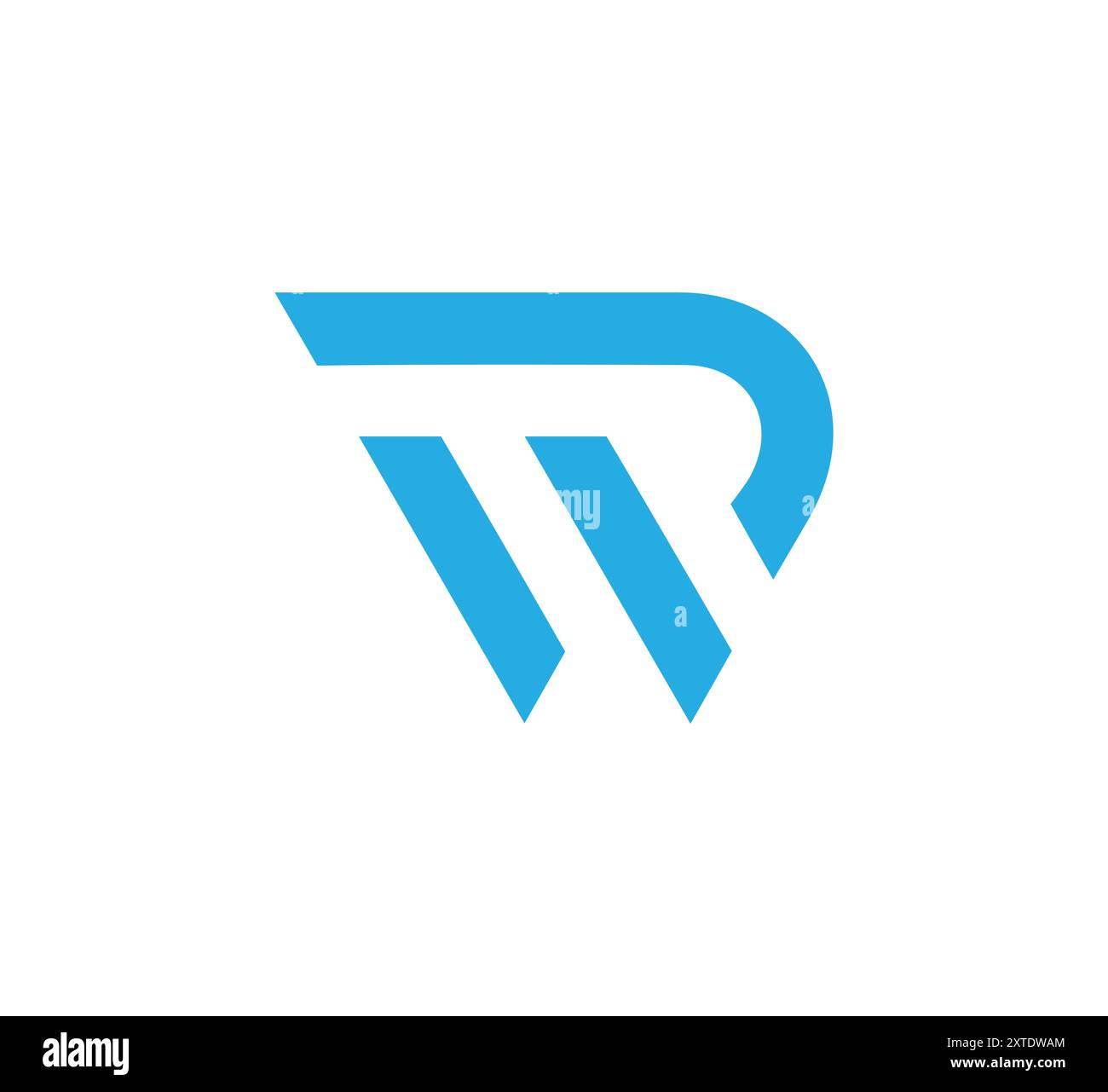 Moderne Letter WP PW Logo Design Vektorvorlage. Monogramm-Symbol für Buchstaben pw-Initialen. wp-Logo, wp-Symbol, wp-Buchstabe, wp-Initial, pw-Logo, pw-Symbol, pw, wp Stock Vektor