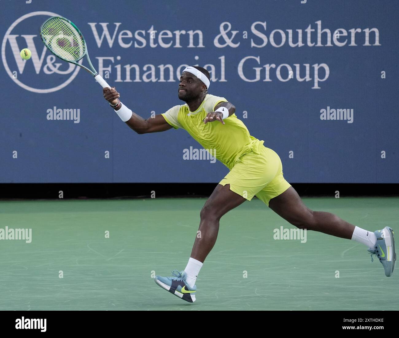 14. August 2024: Frances Tiafoe (USA) besiegte Lorenzo Musetti (ITA ...