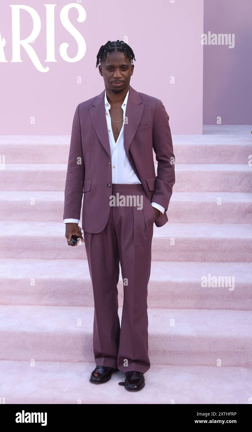 Los Angeles, USA. August 2024. Samuel Arnold nimmt an der Premiere von Netflix 'Emily in Paris' Staffel 4 Part 1 im Egyptian Theatre Hollywood am 14. August 2024 in Los Angeles, Kalifornien Teil. Foto: Crash/imageSPACE Credit: Imagespace/Alamy Live News Stockfoto