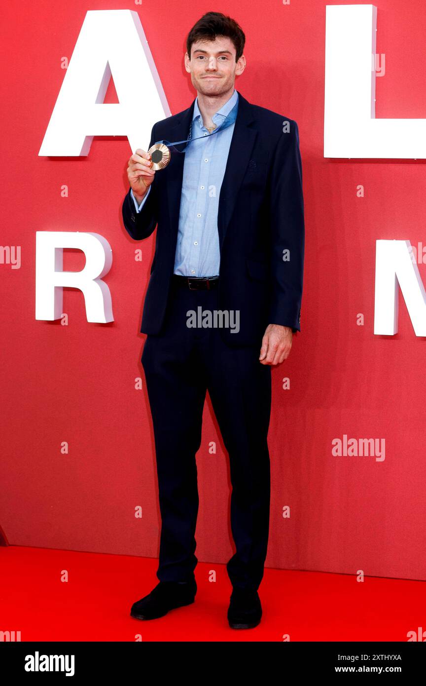 Freddie Davidson beim UK Gala Screening des Kinofilms Alien: Romulus im Cineworld Leicester Square. London, 14.08.2024 *** Freddie Davidson bei der UK Gala Screening des Films Alien Romulus auf der Cineworld Leicester Square London, 14 08 2024 Foto:XC.xMorleyx/xFuturexImagex Alien 4810 Stockfoto