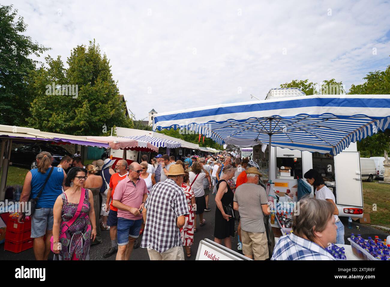 Der Jahrmarkt in Loretto, Burgenland, 15. August 2024 Stockfoto