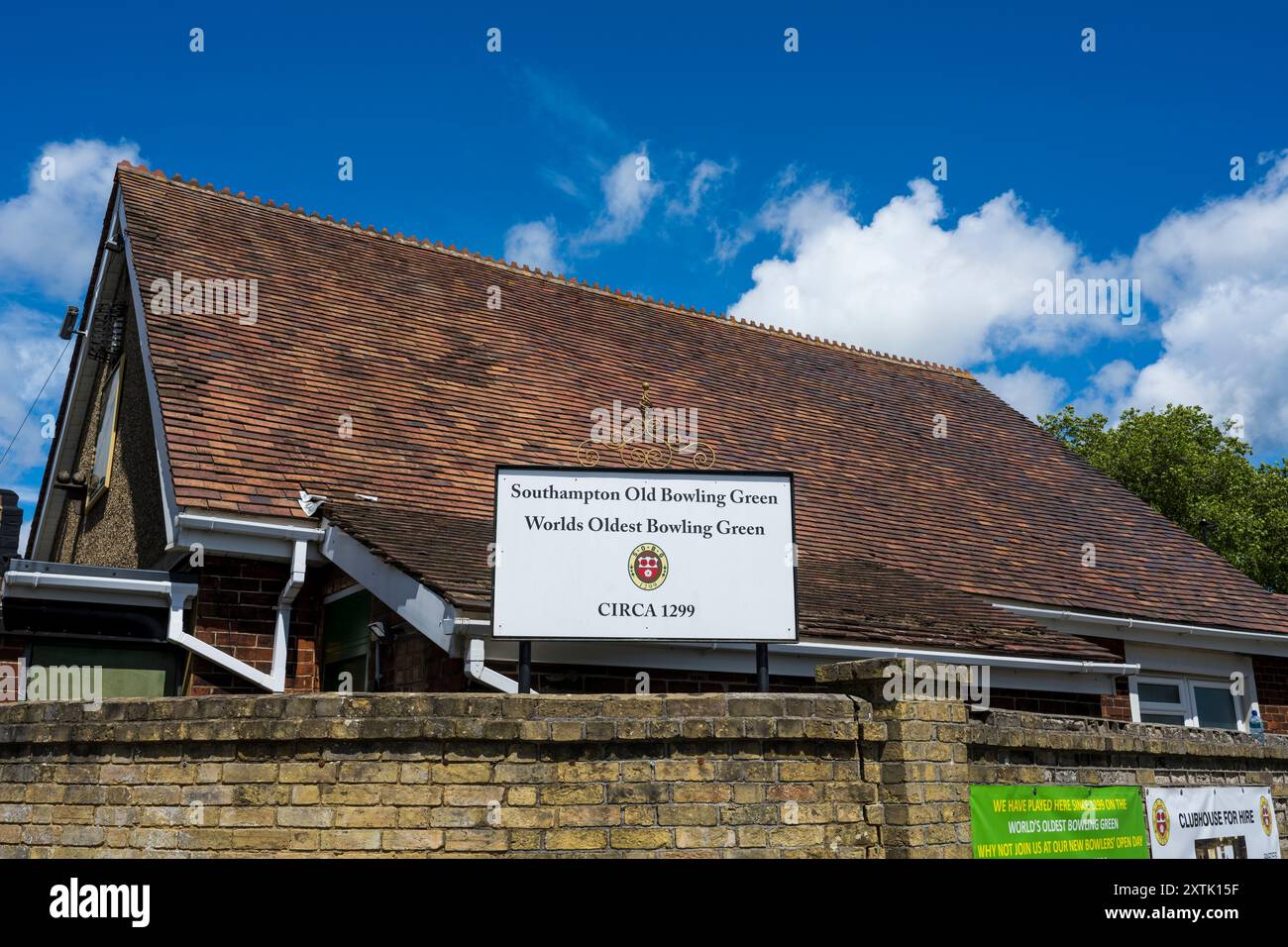 Southampton Old Bowling Green, Southampton, Hampshire, England, Vereinigtes Königreich, GB Stockfoto