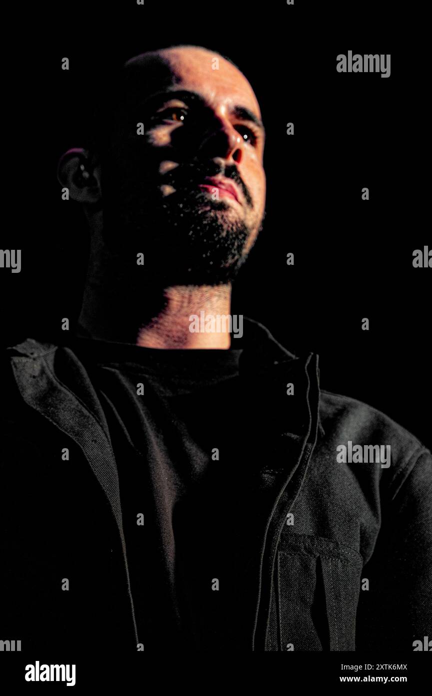 Lombre; Festival du bout du Monde 2024; électro; Spoken Word Stockfoto