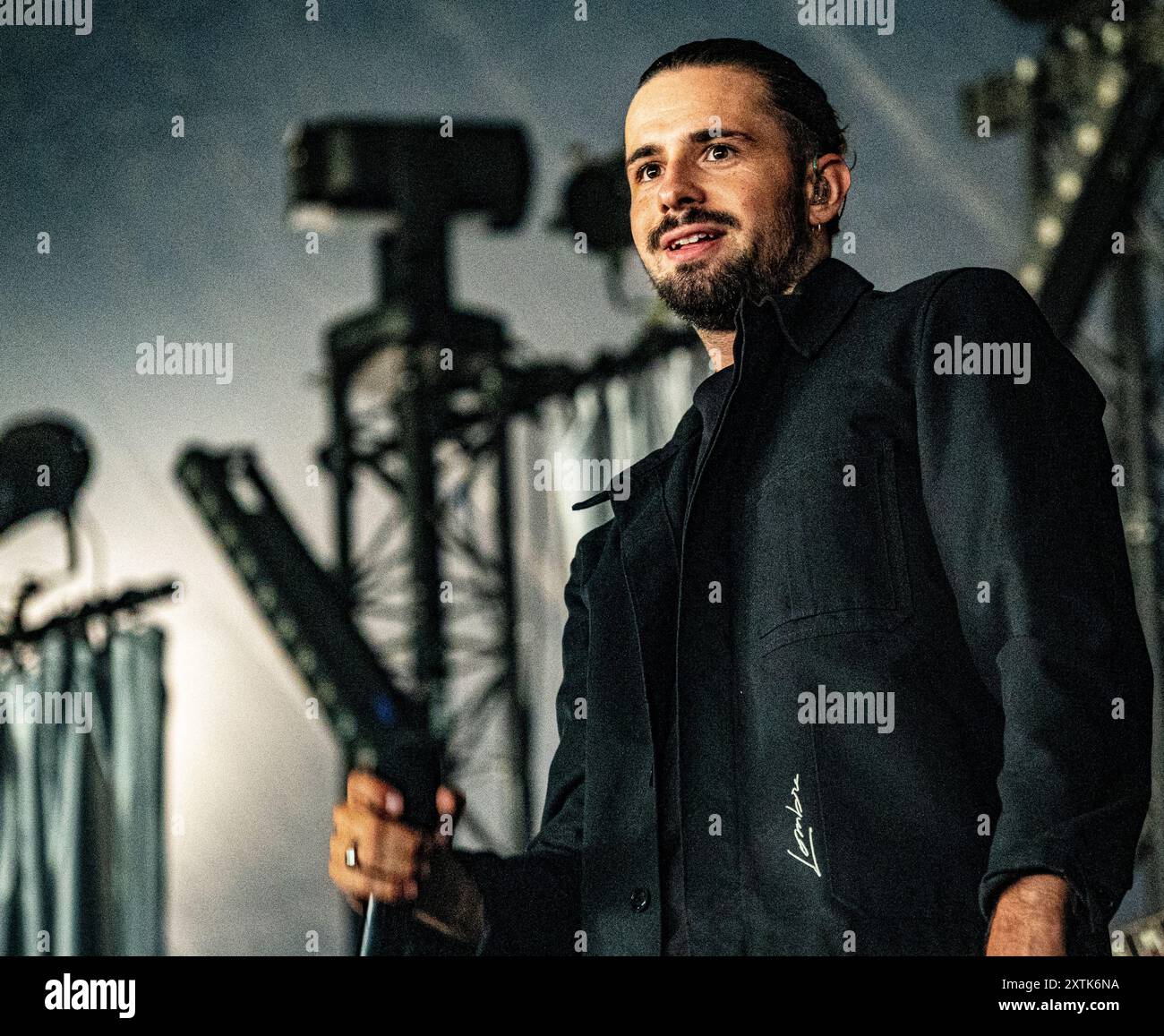 Lombre; Festival du bout du Monde 2024; électro; Spoken Word Stockfoto