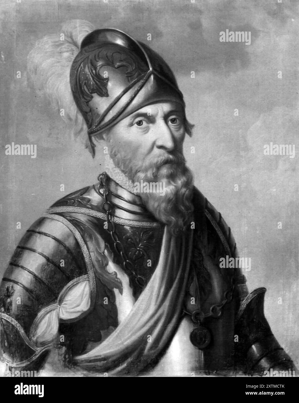 Johan Rantzau, Johann Rantzau (1492–1565) deutsch-dänischer General und Staatsmann Stockfoto