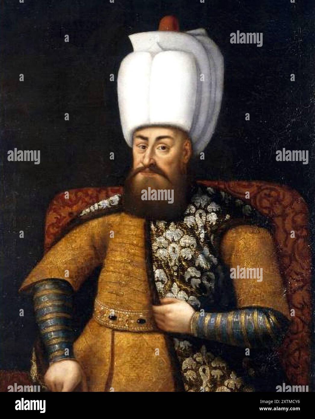 Murad III. (1546–1595) Sultan des Osmanischen Reiches von 1574 bis 1595. Stockfoto