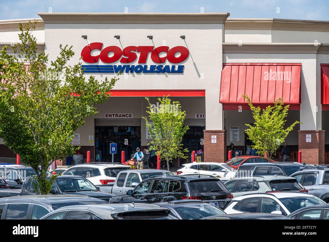 Costco Wholesale Warehouse Club Store in Buford, Georgia, in der Nähe von Atlanta. (USA) Stockfoto