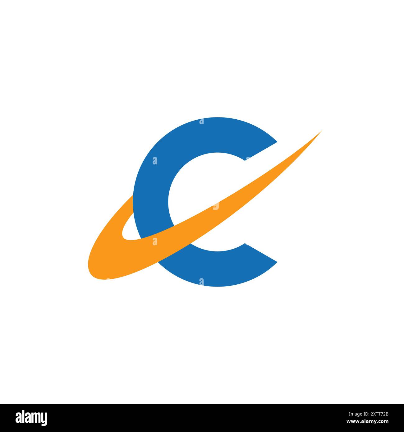 Kreatives, modernes C-Letter-Logo Stock Vektor