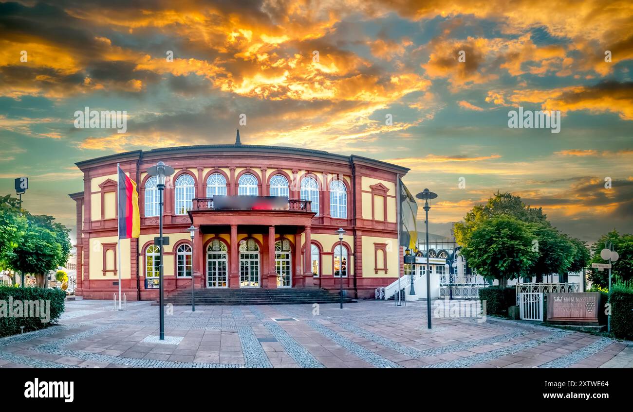 Altstadt von Neustadt an der Weinstraße Stockfoto