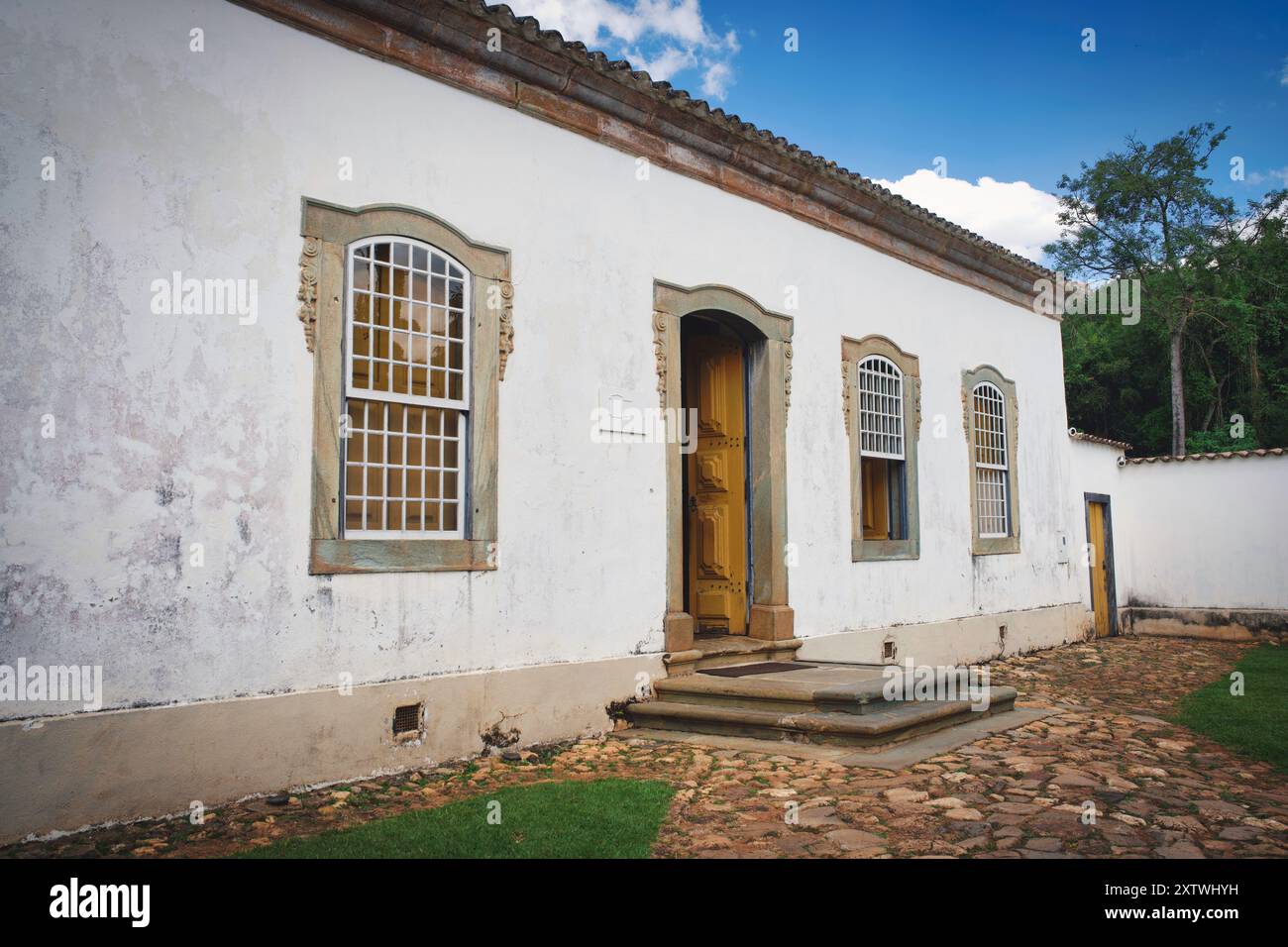 Foto des Padre Toledo Museums, Tiradentes, Minas Gerais, Brasilien Stockfoto