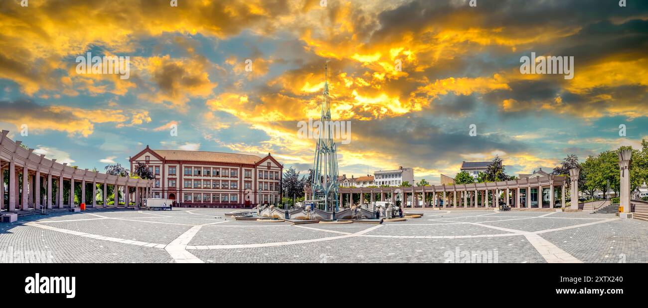 Alte Stadt Pirmasens, Deutschland Stockfoto