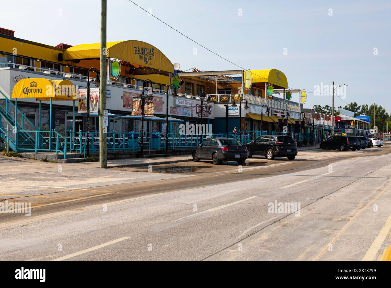 Beach Drive, Wasaga Beach Ontario Kanada Stockfoto