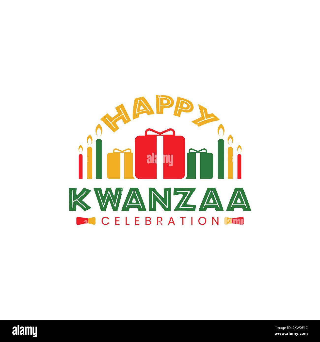 Kwanzaa Grußdesign, Vektor, Poster Stock Vektor