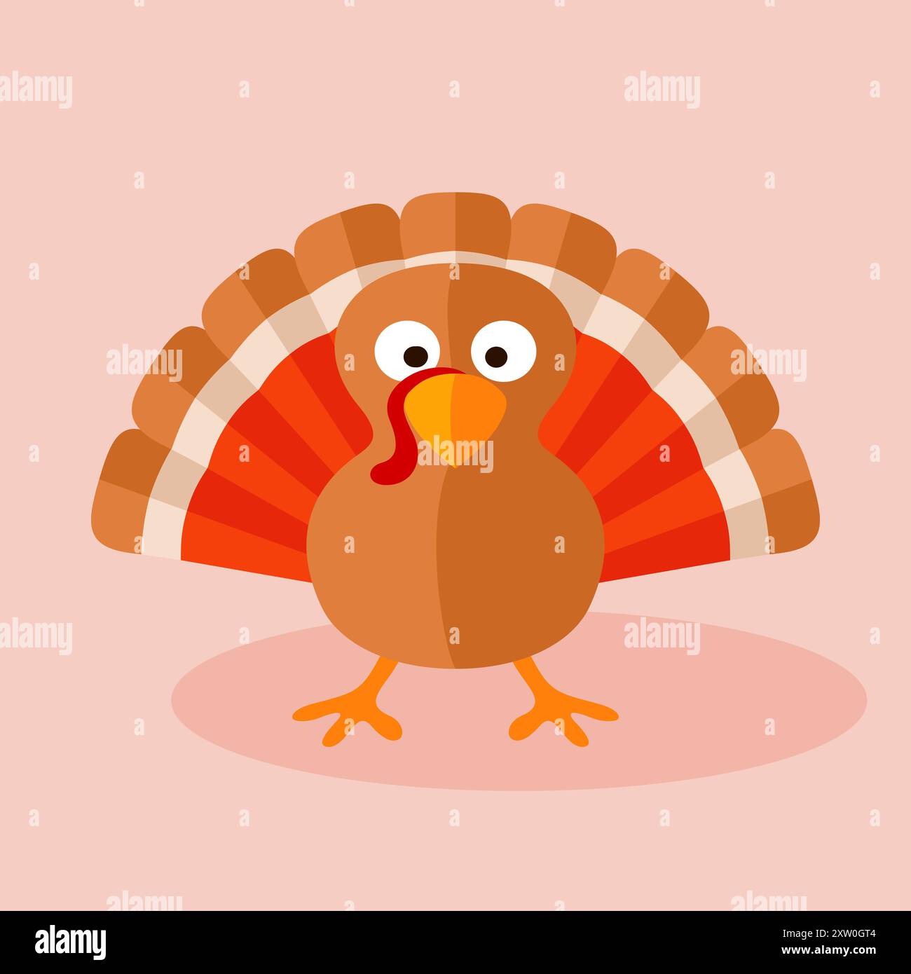 Cartoon der türkei. Stock Vektor