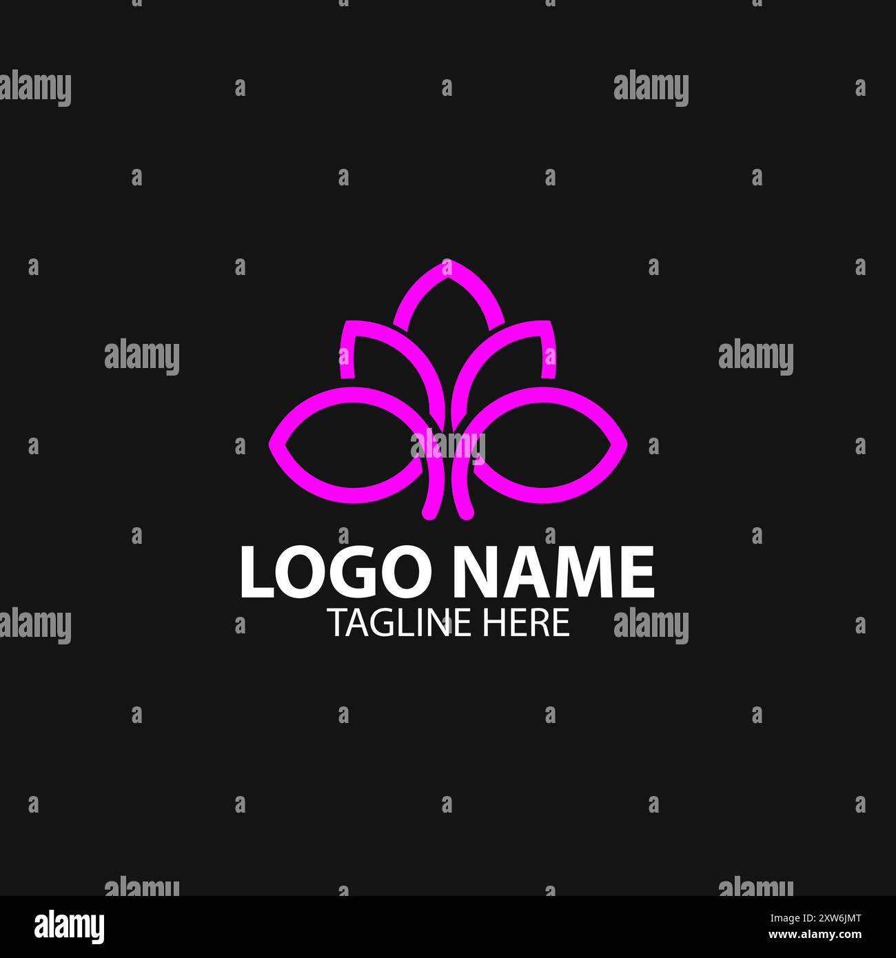Letter G Tulpe Logo Design Vektor Stock Vektor