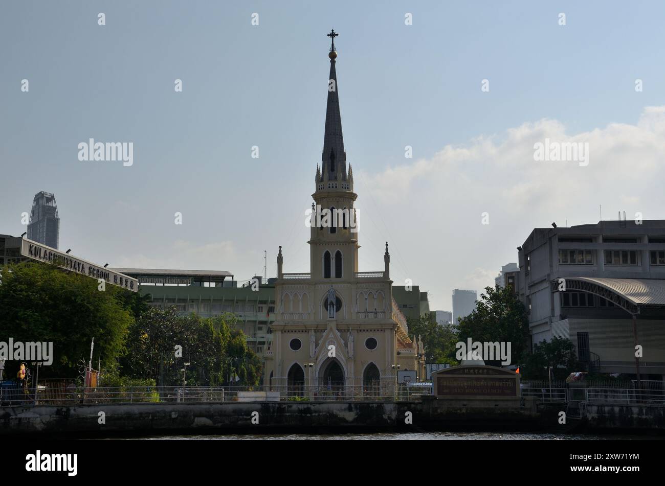 Heilige Rosenkranzkirche, Bangkok, Thailand, Asien Stockfoto