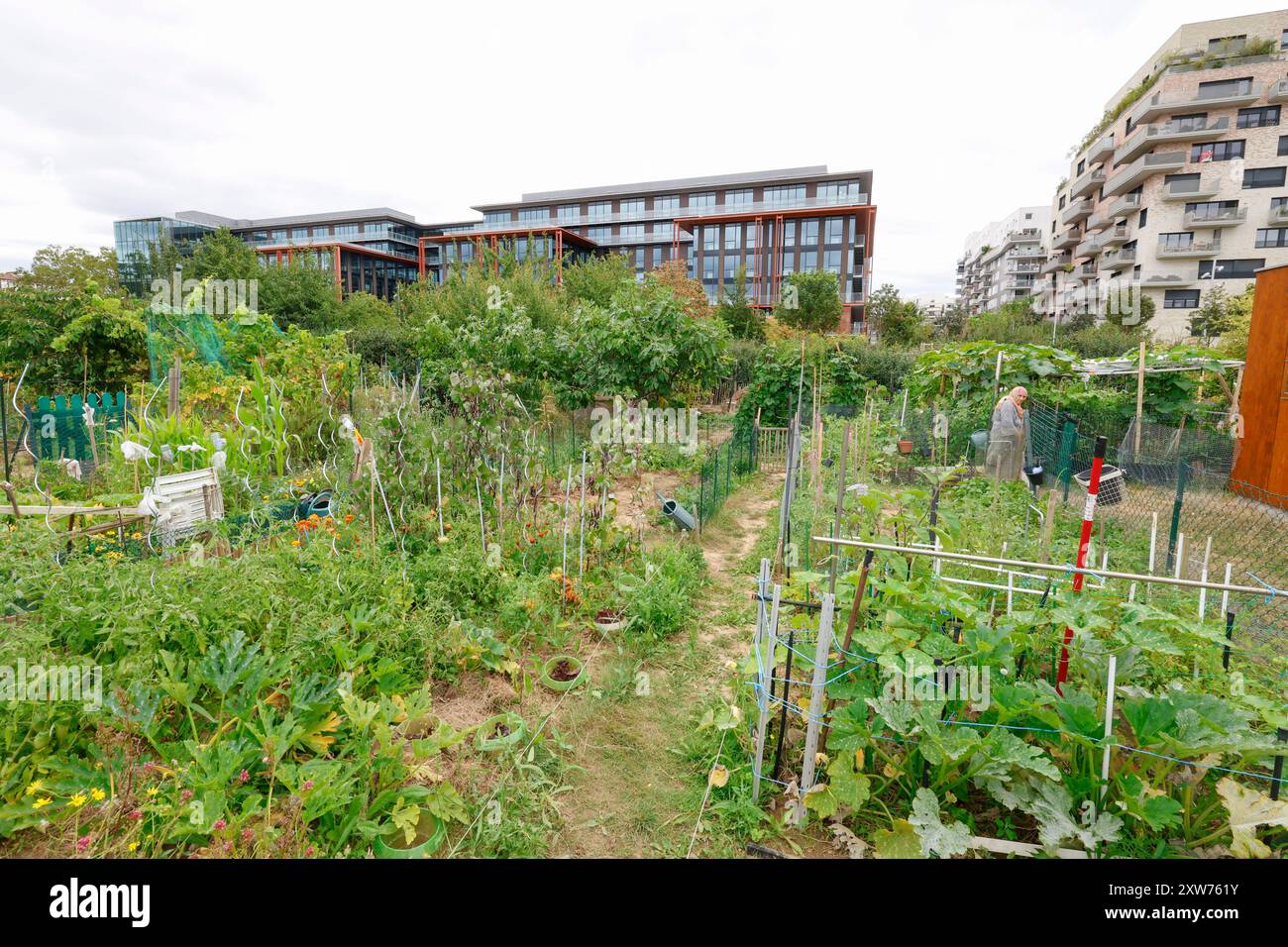 SAINT-OUEN-SUR-SEINE Stockfoto