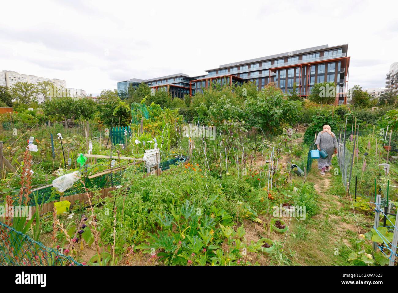 SAINT-OUEN-SUR-SEINE Stockfoto