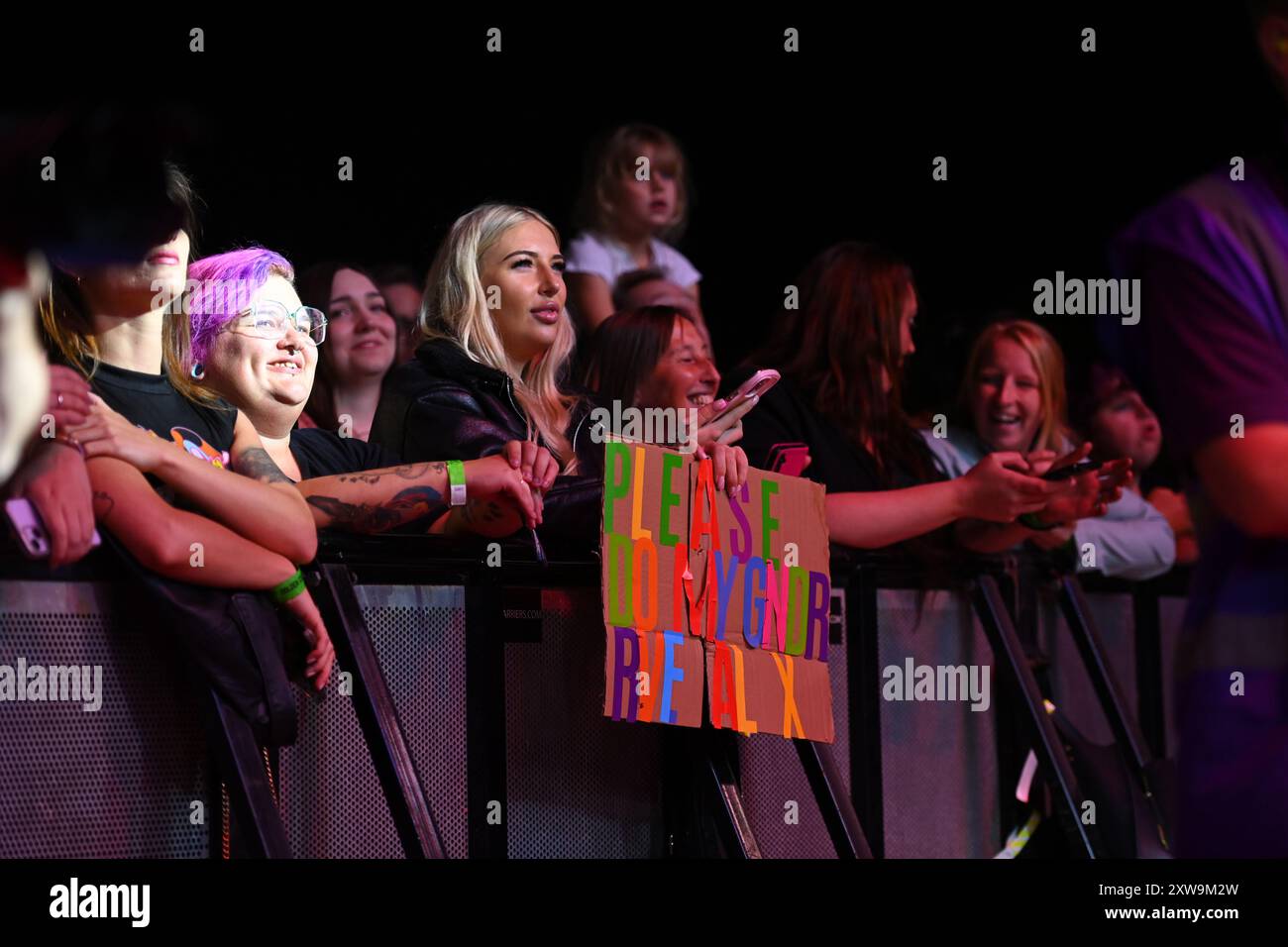 Trentham, Großbritannien. August 2024. Auftritt bei Trentham Live 2024. Quelle: TeeGeePix/Alamy Live News Stockfoto