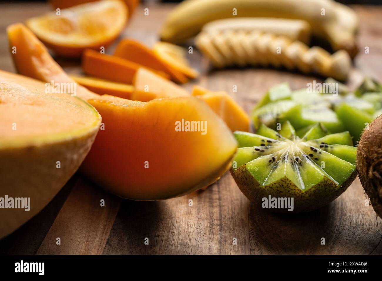 Schneiden Sie Früchte Stockfoto