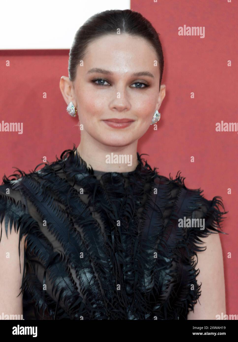 14. August 2024, London, England, UK - Cailee Spaeny bei Alien Romulus UK Gala Screening, Cineworld, Leicester Square Stockfoto
