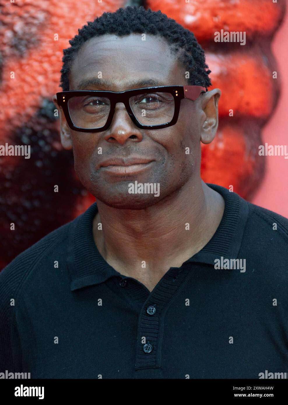 14. August 2024, London, England, UK - David Harewood bei Alien Romulus UK Gala Screening, Cineworld, Leicester Square Stockfoto
