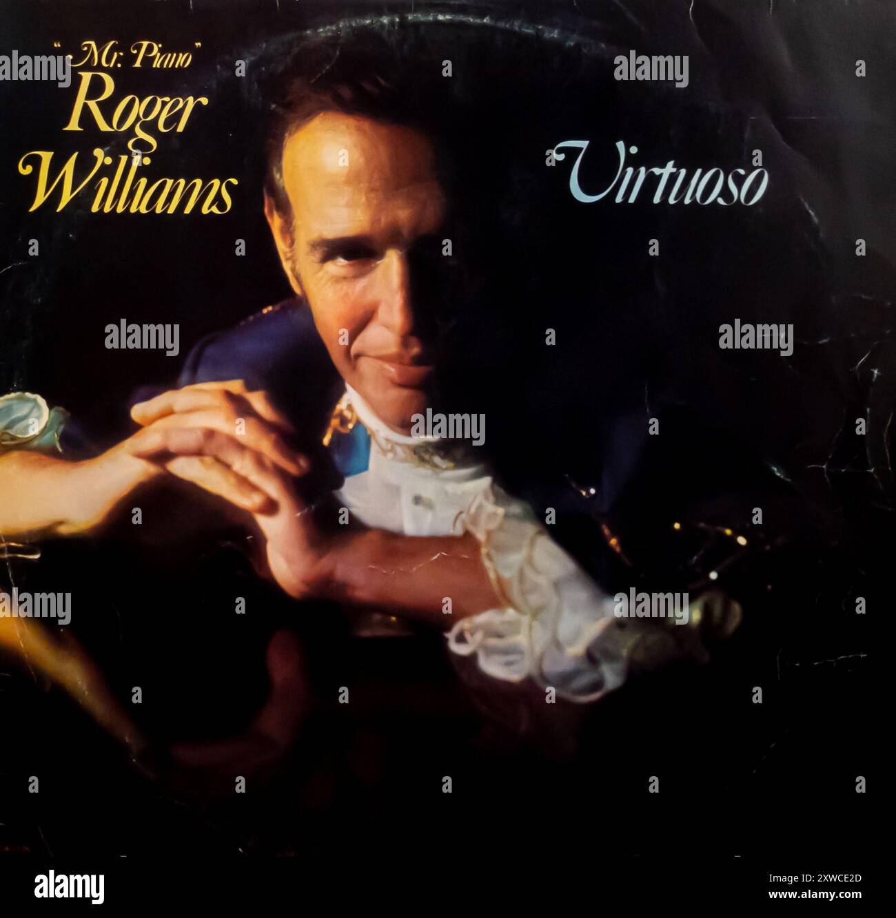 1976 Roger Williams (2) – Virtuoso-Cover Stockfoto