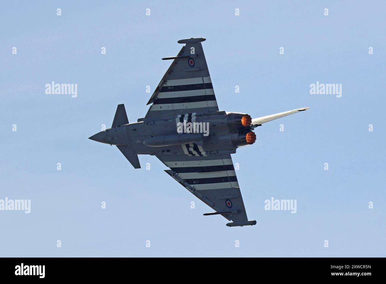 Hawker Taifun auf der Blackpool Airshow - August 2024 Stockfoto