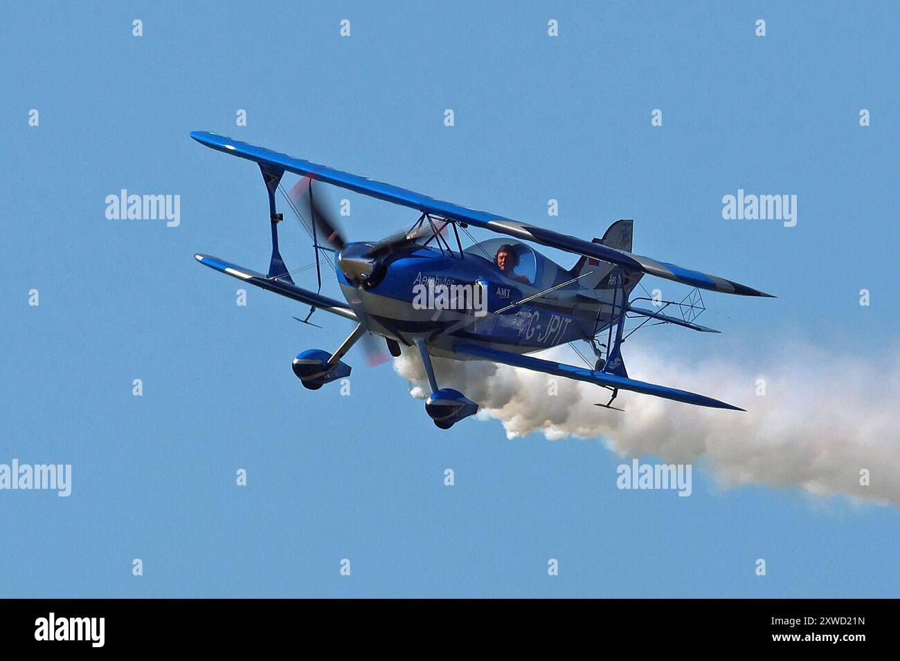 Muscle Pitts auf der Blackpool Airshow - 10. August 2024 Stockfoto