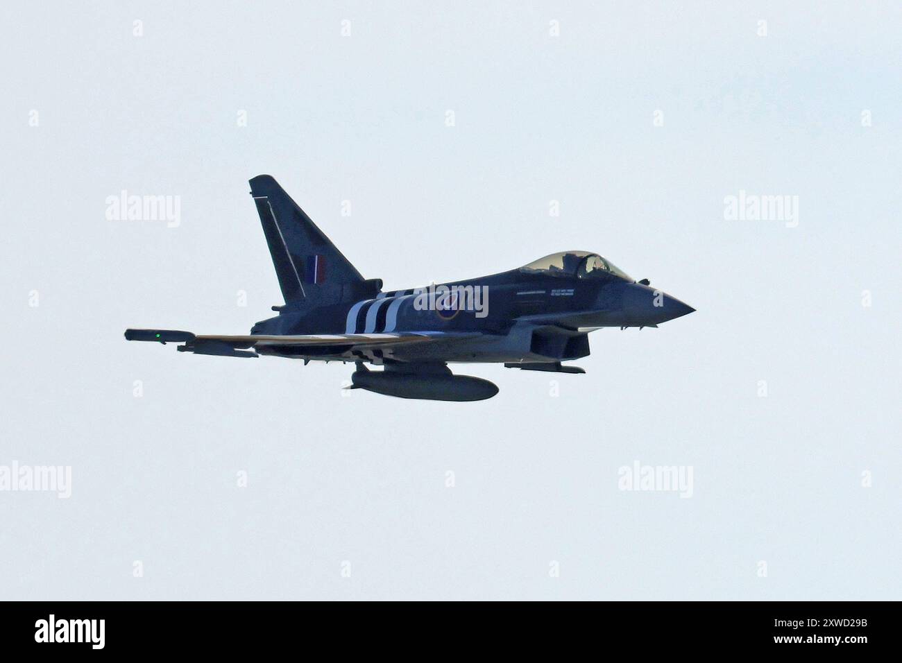 Hawker Taifun auf der Blackpool Airshow - 10. August 2024 Stockfoto