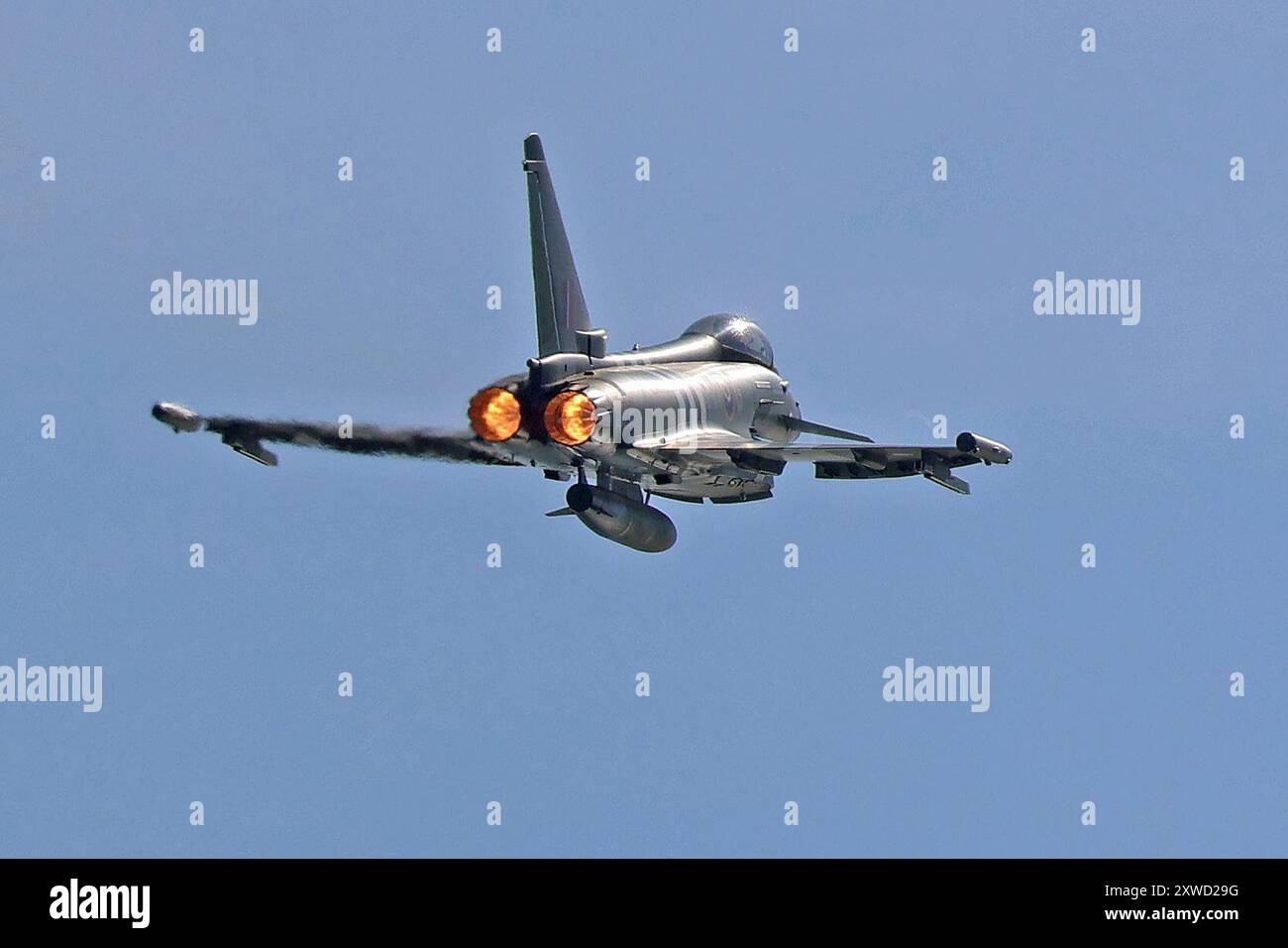 Hawker Taifun auf der Blackpool Airshow - 10. August 2024 Stockfoto