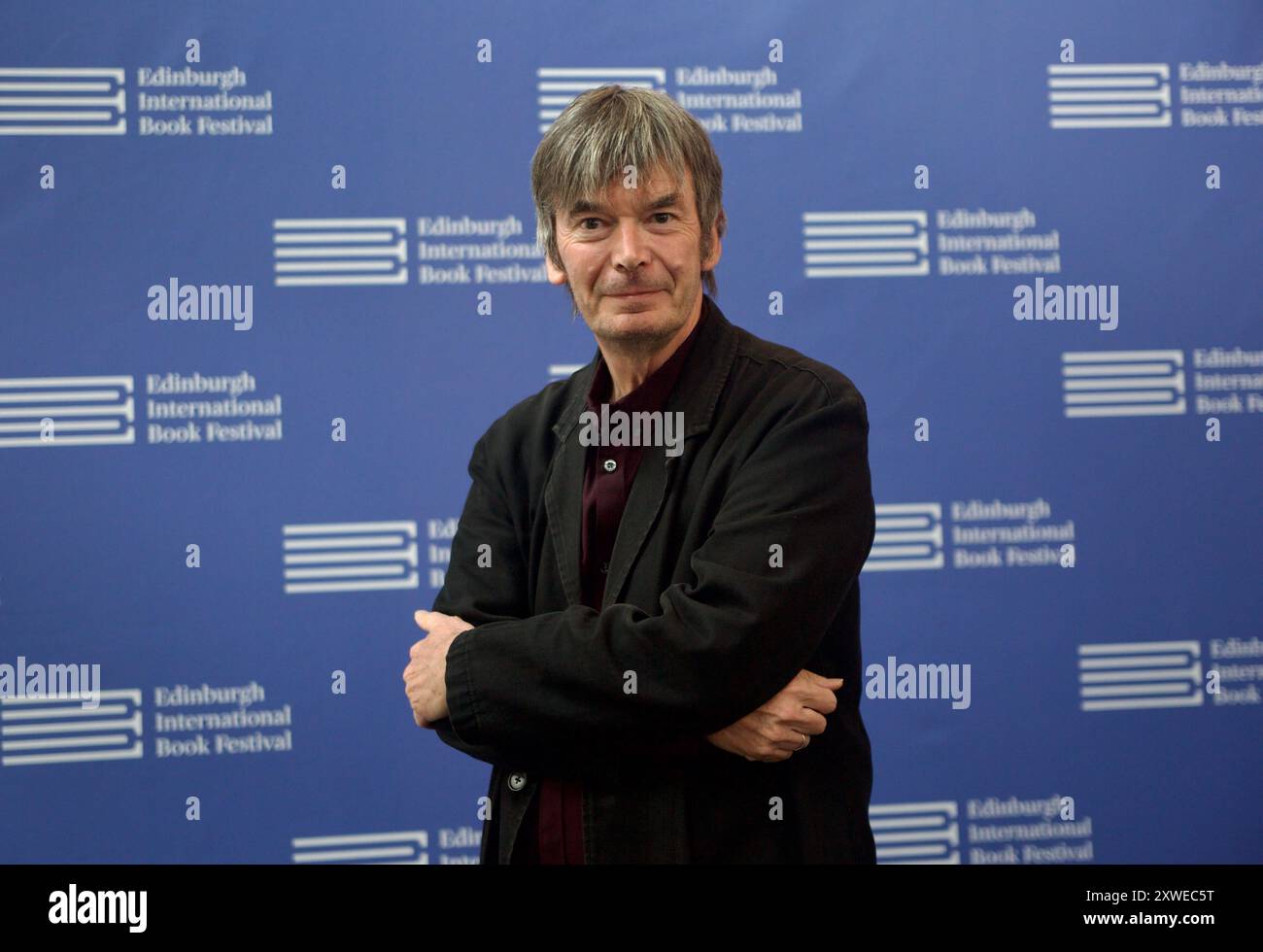 Edinburgh, UK, 19. August 2024: Autor Ian Rankin beim Edinburgh International Book Festival. Quelle: DB Media Services / Alamy Live Stockfoto