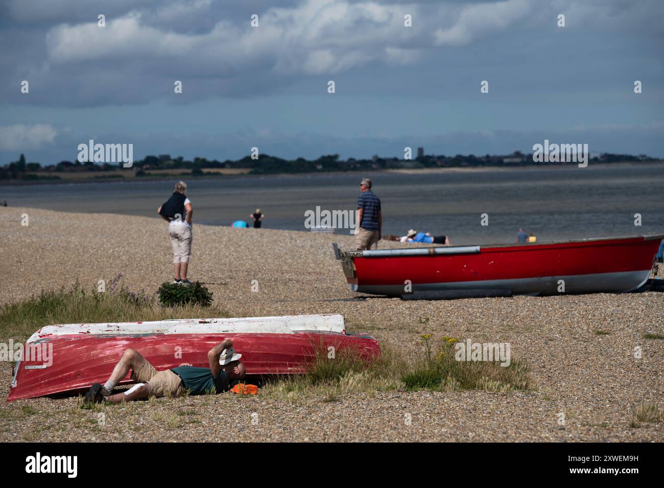 Dunwich Suffolk England Stockfoto