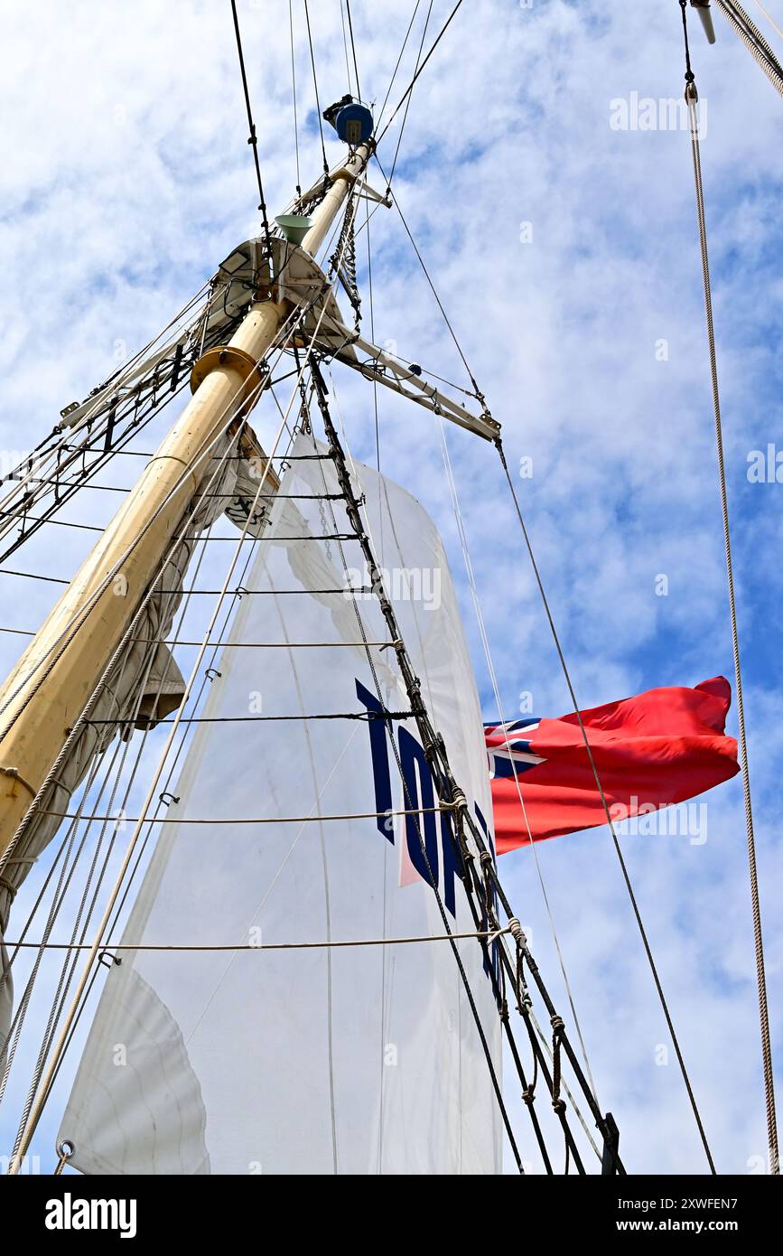 In Großbritannien - Tall Ships Event, Barrow in Furness, Cumbria, Großbritannien Stockfoto