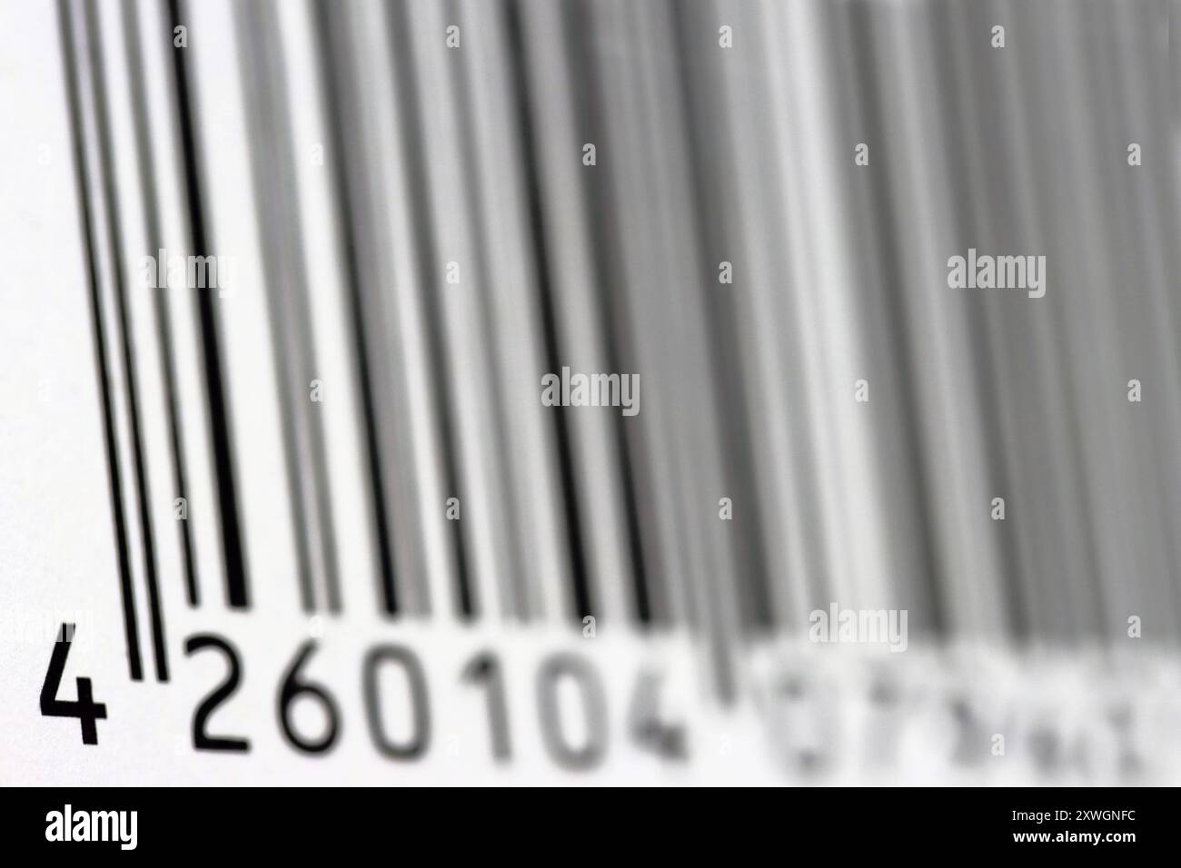 Barcode Stockfoto