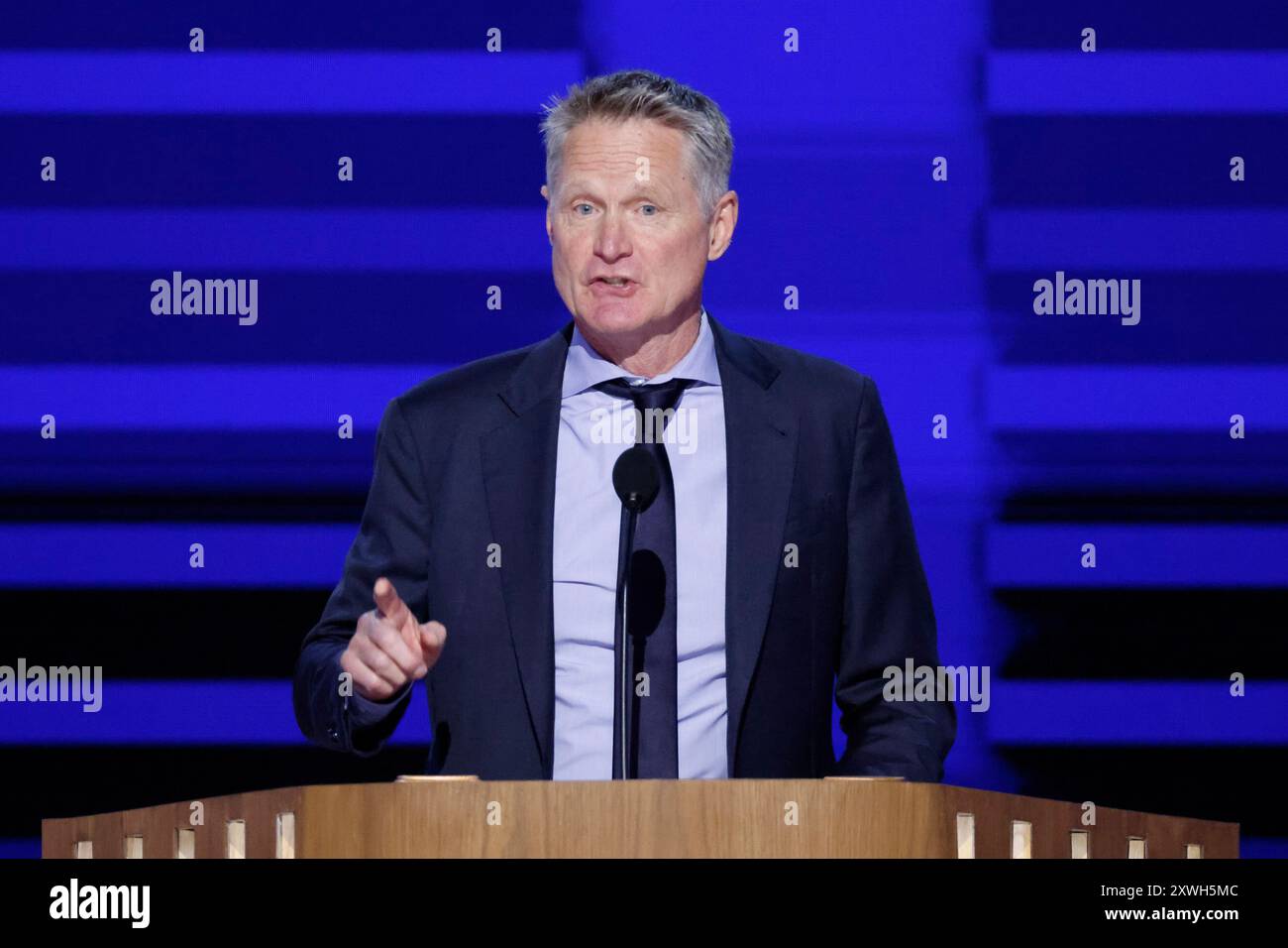 Chicago, Usa. August 2024. Steve Kerr, Team USA Basketballtrainer und