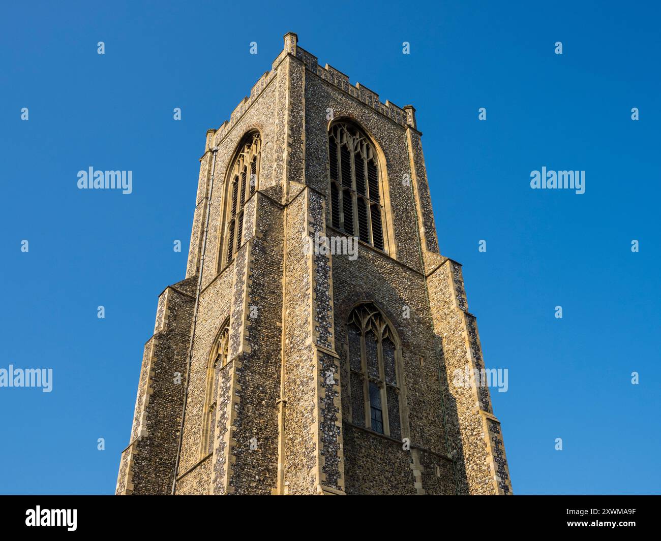 St Giles on the Hill, Church Tower, Norwich, Norfolk, Vereinigtes Königreich, GB Stockfoto