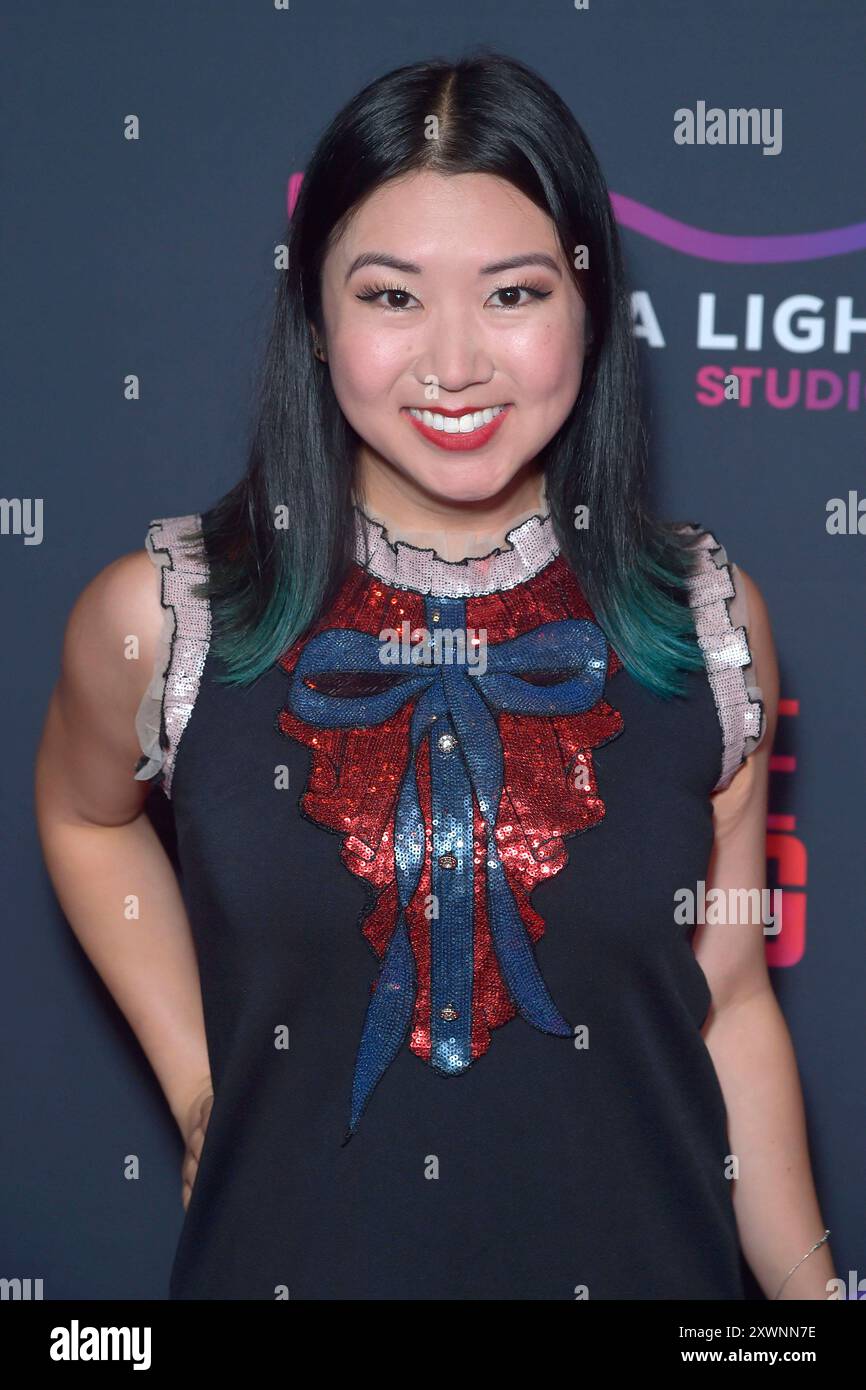 Tricia Fukuhara bei der Premiere des Kinofilms Strange Darling im DGA Theater. Los Angeles, 19.08.2024 *** Tricia Fukuhara bei der Premiere des Films Strange Darling im DGA Theater Los Angeles, 19 08 2024 Foto:xD.xStarbuckx/xFuturexImagex Darling 4957 Stockfoto