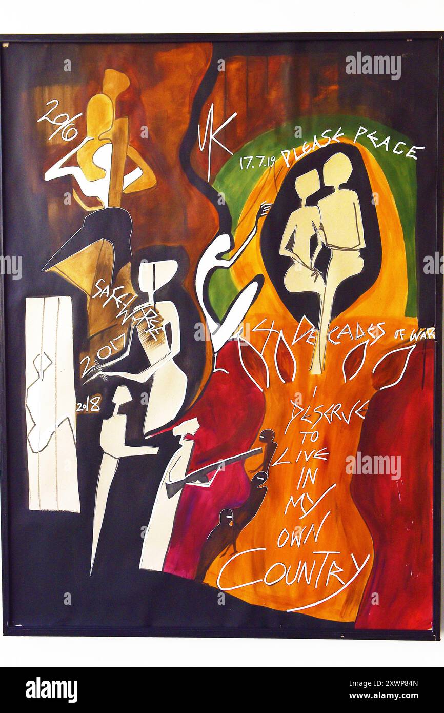 Die Londoner Künstlerin Julie Bloom Current Collection of Mixed Media Artworks, London, Großbritannien. Kredit PatPhoto/Alamy Stock Stockfoto