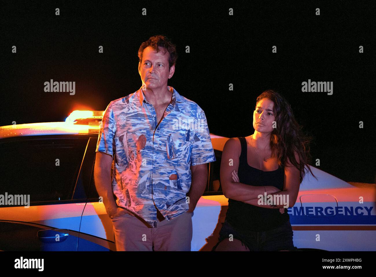 Bad Monkey Vince Vaughn & Natalie Martinez Stockfoto